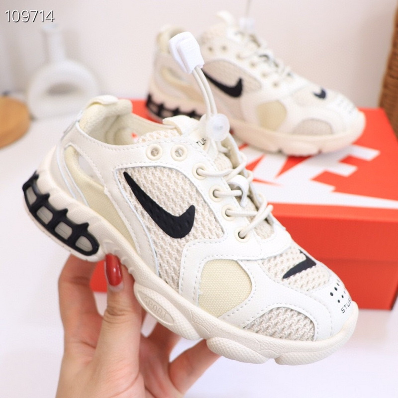 Nike_s most popular net red new Stussy Spiridon Stucy Studi-co-branded casual running shoes retro older shoes Student sports shoes children_s shoes 26-37-49a4f8ba